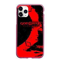 Чехол iPhone 11 Pro матовый God of War текстура