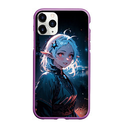 Чехол iPhone 11 Pro матовый Сильфи - лунный свет - Mushoku tensei