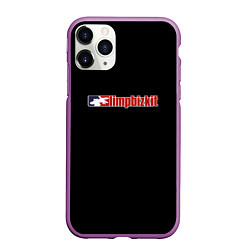 Чехол iPhone 11 Pro матовый Limp Bizkit logo rock