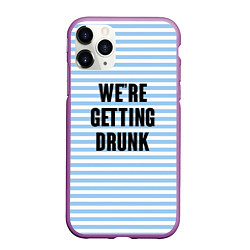 Чехол iPhone 11 Pro матовый Were getting drunk