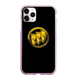 Чехол iPhone 11 Pro матовый Buick logo yellow