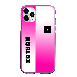 Чехол iPhone 11 Pro матовый Roblox geometry gradient