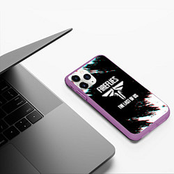 Чехол iPhone 11 Pro матовый The Last of Us winter, цвет: 3D-фиолетовый — фото 2