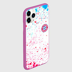 Чехол iPhone 11 Pro матовый Баерн Мюнхен, цвет: 3D-фиолетовый — фото 2