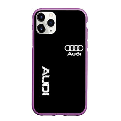 Чехол iPhone 11 Pro матовый AUDI sport white