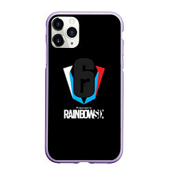 Чехол iPhone 11 Pro матовый Rainbow six шутер