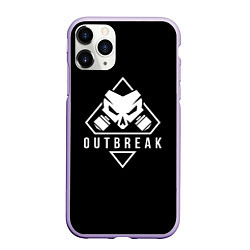 Чехол iPhone 11 Pro матовый Rainbow six outbreak