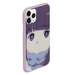 Чехол iPhone 11 Pro матовый Sousou no Frieren Ферн sad face, цвет: 3D-розовый — фото 2