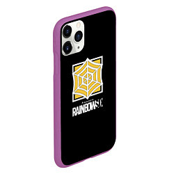 Чехол iPhone 11 Pro матовый Rainbow six company ubisoft, цвет: 3D-фиолетовый — фото 2