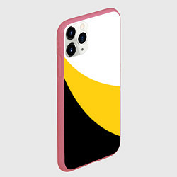 Чехол iPhone 11 Pro матовый За веру царя и святую триединую Русь Большой герб, цвет: 3D-малиновый — фото 2