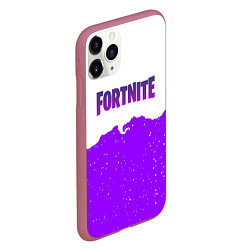 Чехол iPhone 11 Pro матовый Fortnite game epic games, цвет: 3D-малиновый — фото 2