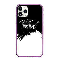 Чехол iPhone 11 Pro матовый Pink Floyd белые краски, цвет: 3D-фиолетовый