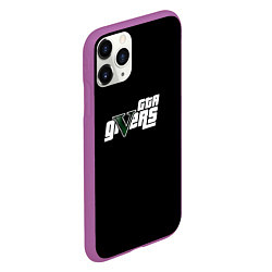 Чехол iPhone 11 Pro матовый GTA givers, цвет: 3D-фиолетовый — фото 2