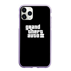 Чехол iPhone 11 Pro матовый GTA3 logo