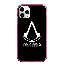 Чехол iPhone 11 Pro матовый Assassins Creed logo game