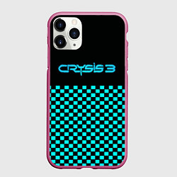 Чехол iPhone 11 Pro матовый Crysis logo crytek