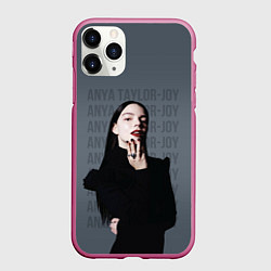 Чехол iPhone 11 Pro матовый Actress - Anya Taylor Joy