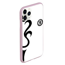 Чехол iPhone 11 Pro матовый Chelsea sport fc, цвет: 3D-розовый — фото 2