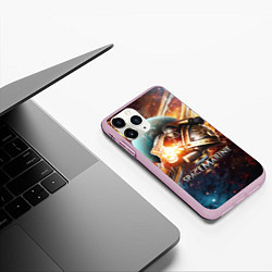 Чехол iPhone 11 Pro матовый Warhammer 40000 space marine 2, цвет: 3D-розовый — фото 2