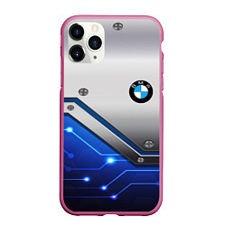 Чехол iPhone 11 Pro матовый BMW geometry nano