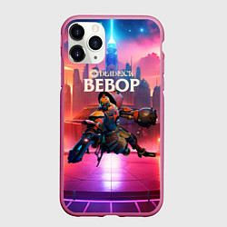 Чехол iPhone 11 Pro матовый Deadlock Bebop, цвет: 3D-малиновый