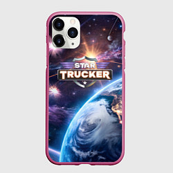 Чехол iPhone 11 Pro матовый Star Trucker logo