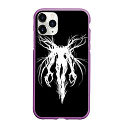 Чехол iPhone 11 Pro матовый Dark gothic angel