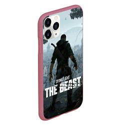 Чехол iPhone 11 Pro матовый Кайл Крейн Dying light the beast, цвет: 3D-малиновый — фото 2