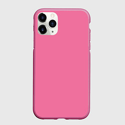 Чехол iPhone 11 Pro матовый Эмоция стыда - розовый