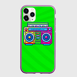 Чехол iPhone 11 Pro матовый Ритмы бумбокса