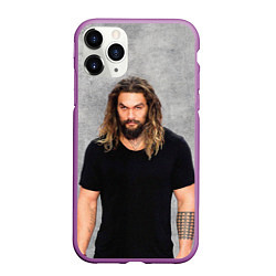 Чехол iPhone 11 Pro матовый Jason Momoa