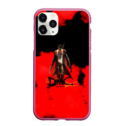 Чехол iPhone 11 Pro матовый Devil May Cry Dante краски