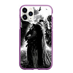 Чехол iPhone 11 Pro матовый Musashi Miyamoto And Berserk