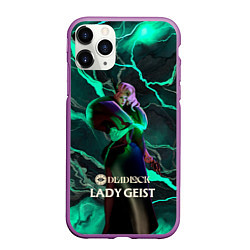 Чехол iPhone 11 Pro матовый Lady Geist Deadlock