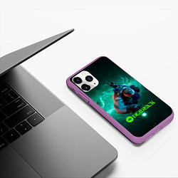 Чехол iPhone 11 Pro матовый Мо и Мелкий Deadlock, цвет: 3D-фиолетовый — фото 2