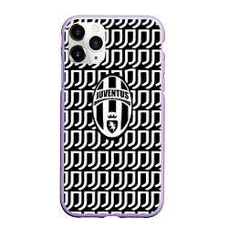 Чехол iPhone 11 Pro матовый Juventus fc pattern