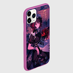 Чехол iPhone 11 Pro матовый Эллен Джо Zenless Zone Zero, цвет: 3D-фиолетовый — фото 2