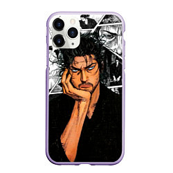 Чехол iPhone 11 Pro матовый Musashi ponders