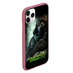 Чехол iPhone 11 Pro матовый Counter strike 2 спецназ, цвет: 3D-малиновый — фото 2