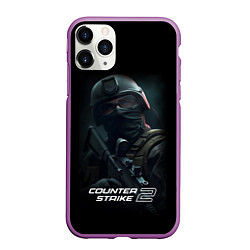 Чехол iPhone 11 Pro матовый CS counter terrorist