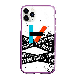 Чехол iPhone 11 Pro матовый Twenty one pilots rock