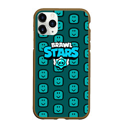 Чехол iPhone 11 Pro матовый Brawl stars mobile