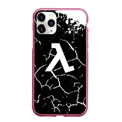 Чехол iPhone 11 Pro матовый Half life pattern краски