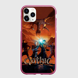 Чехол iPhone 11 Pro матовый Герои из Gothic remake