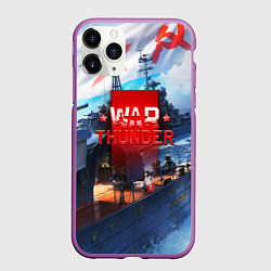 Чехол iPhone 11 Pro матовый Wartunder ussr, цвет: 3D-фиолетовый