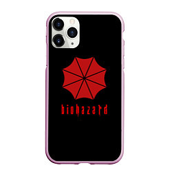 Чехол iPhone 11 Pro матовый Biohazard resident game