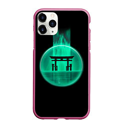 Чехол iPhone 11 Pro матовый Neon shrine