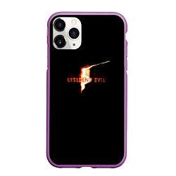 Чехол iPhone 11 Pro матовый Resident Evil 5