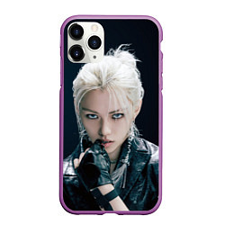 Чехол iPhone 11 Pro матовый Stray Kids Felix Giant concept