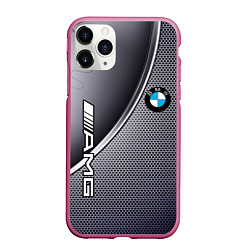 Чехол iPhone 11 Pro матовый BMW metalic auto metal